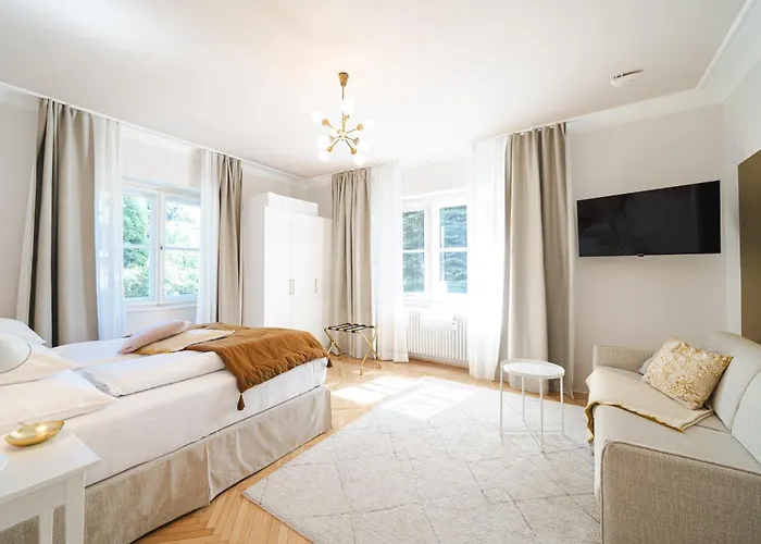 公寓 Golden Flat By Grazrentals With Parkview - Brandnew & Free Parking 格拉茨